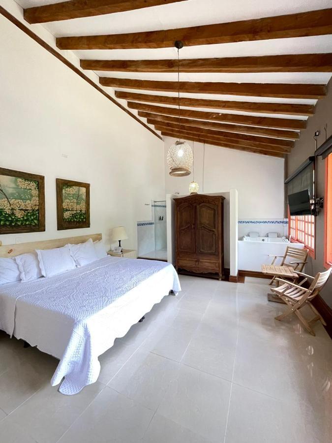 Finca Hotel Guadalupe ซานตาเฟเดอันตีโอเกีย ภายนอก รูปภาพ